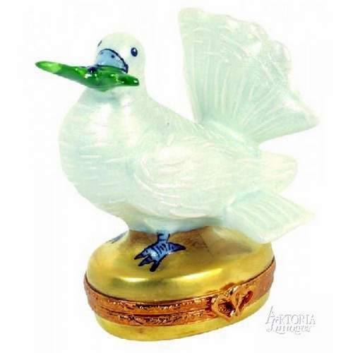Artoria Dove with Olive Branch Limoges Box