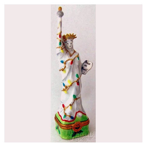 Artoria Statue of Liberty: Christmas Limoges Box