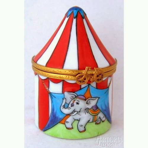 Artoria Circus Tent Limoges Box