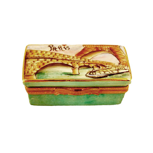 Artoria Bateau Mouche Long Box Limoges Box