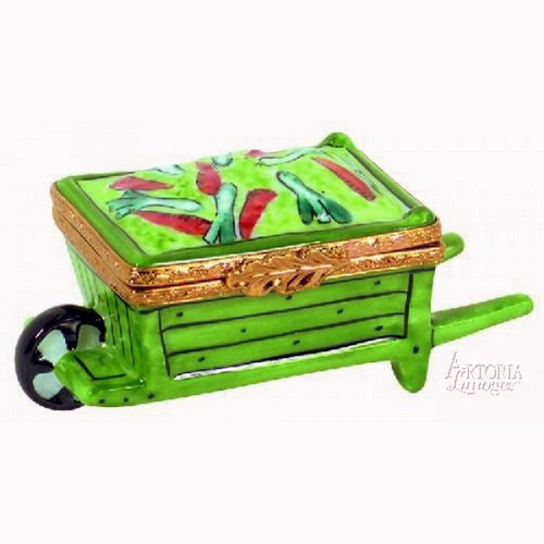 Artoria Wheel Barrow: Vegetable Limoges Box