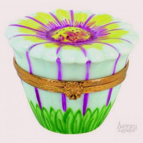 Artoria Daisy: White Limoges Box
