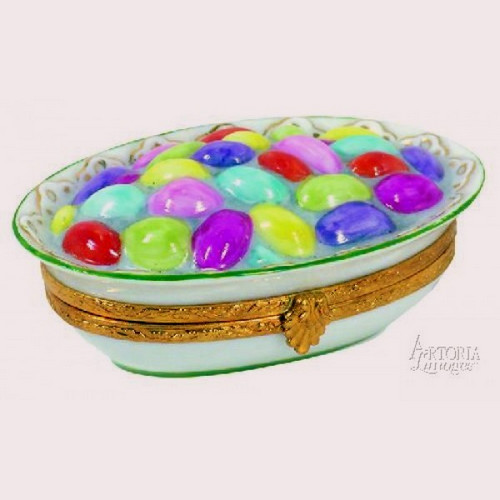 Artoria Jelly Bean Basket Limoges Box