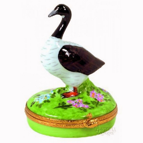 Artoria Canadian Goose Limoges Box