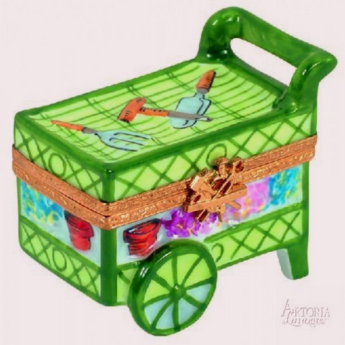 Artoria Garden Cart Limoges Box
