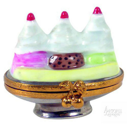 Artoria Banana Split Limoges Box