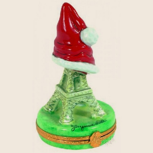 Artoria Eiffel Tower Christmas Limoges Box