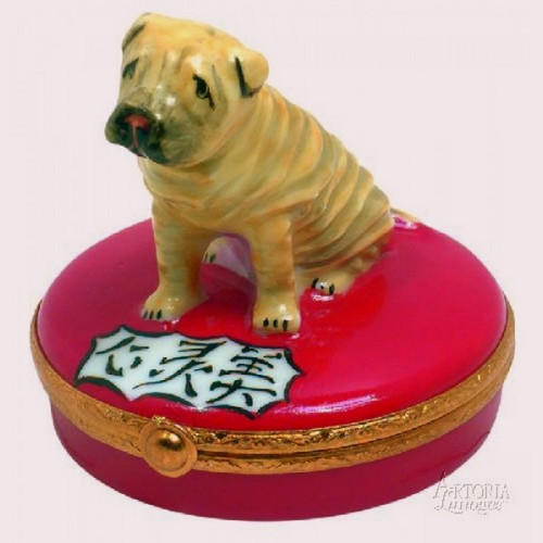 Artoria Shar Pei Limoges Box