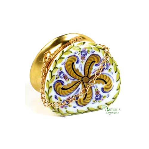 Artoria Round Purse: Fountainbleau Limoges Box