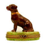 3013 Chamart Chocolate Labrador Dog