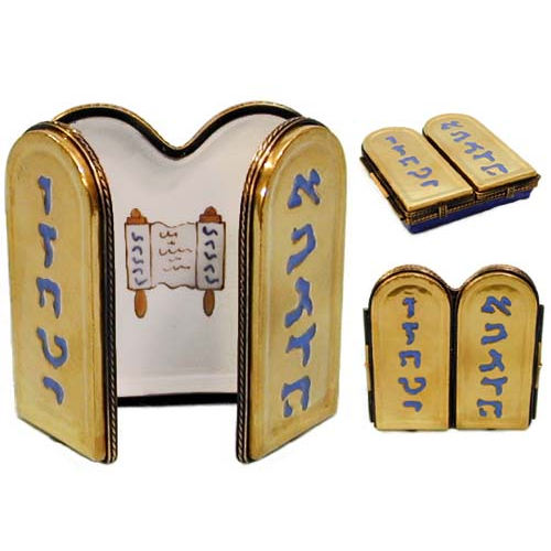 Chamart Ten Commandments Limoges Box