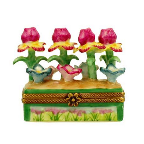 Chamart Iris Jardiniere Limoges Box