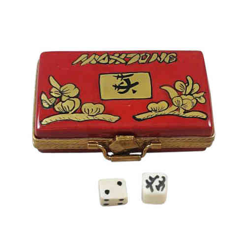 Rochard Classic Mahjong Set  Limoges Box