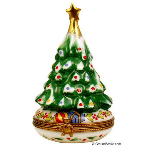 Rochard Christmas Tree Limoges Box