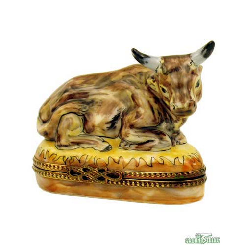 Rochard Ox Limoges Box