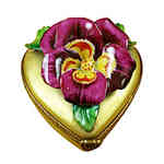 Rochard Pansy on Gold Heart