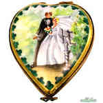 Rochard Studio Collection - Heart with Wedding Couple