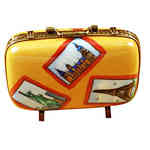 Rochard Suitcase with Large Tags