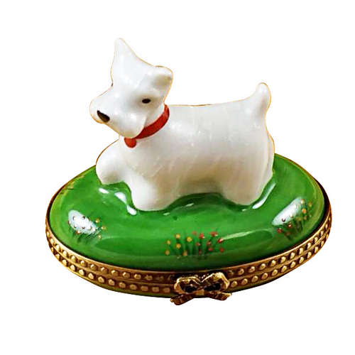 Rochard Westie Limoges Box