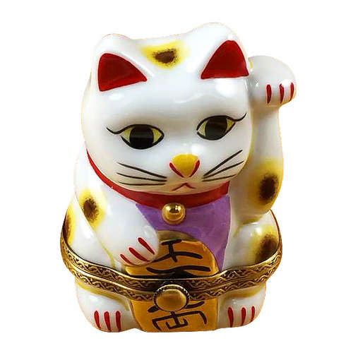 Rochard Happy Cat Limoges Box