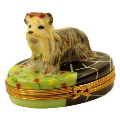 Rochard Terrier Limoges Box