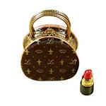 Rochard Designer Purse with Lipstick