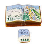 Rochard Trail Map with Removable Lift Ticket