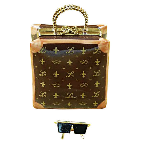 Rochard Designer Shopping Bag Limoges Box