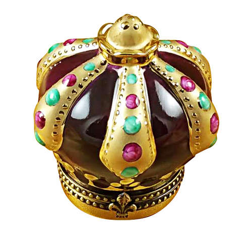 Rochard Crown with Jewels Limoges Box