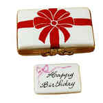 Rochard Gift Box with Red Bow - Happy Birthday