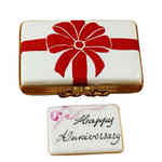 Rochard Gift Box with Red Bow - Happy Anniversary