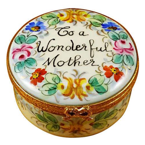 Rochard To a Wonderful Mother Limoges Box