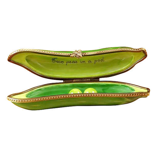 Rochard Two Peas in A Pod Limoges Box