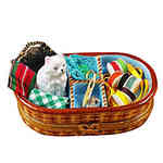 Rochard Sewing Basket with Cat