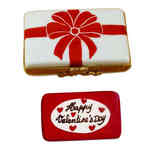 Rochard Gift Box with Red Bow - Happy Valentine's Day