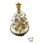Rochard White and Gold Christmas Tree with Doves