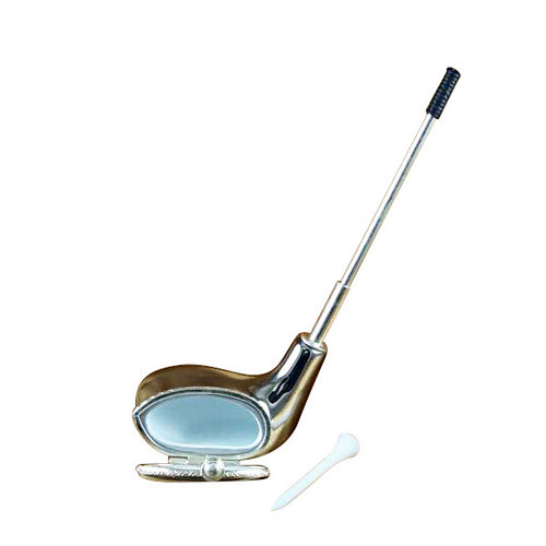 Rochard Silver Streak Driver with Tee Limoges Box