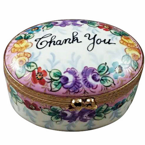 Rochard Thank You Limoges Box