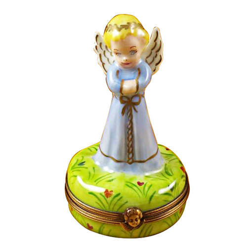 Rochard Blue Angel Limoges Box