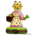 5047 Chanille Bunny with Basket